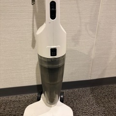 ツインバード スティック掃除機 コード式 スティック掃除機 サイクロン 軽量 2WAY  自立式 ホワイト 白 TC-E123SBKの画像
