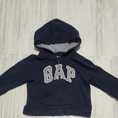 babyGap 子供服 フード付きパーカー 70cm ネイビー
