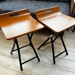 【引き取り限定・東京】折り畳みスツール