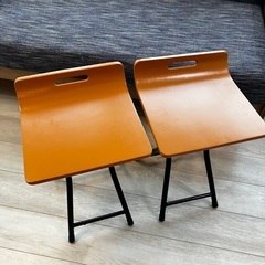 【引き取り限定・東京】折り畳みスツールの画像