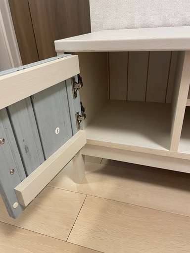 テレビ台(ローボードマリーナ 購入 4511D WWu0026BL) ニトリ