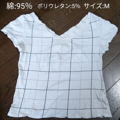 🎵🎵レディースカットソー（Tシャツ）2着の画像
