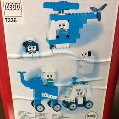 中古のLEGO レゴ　ブロック基本セット(赤バケツ)7336の画像