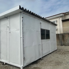 プレハブ売ります、塗装済みの画像