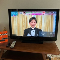 32inch テレビ+fivetvStick+テレビ台の画像