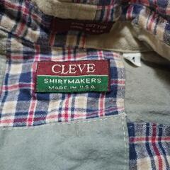 🌈CLEVE パッチワークシャツ　Мサイズの画像