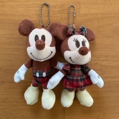 【2点セット】ディズニーキーホルダー