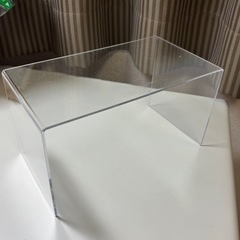 【取引不可】アクリルディスプレイ棚2個の画像
