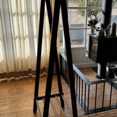 ハンガーラック 木製の画像