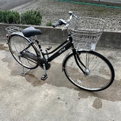 走行ごく僅か！26インチ3段変速ベルト駆動自転車
