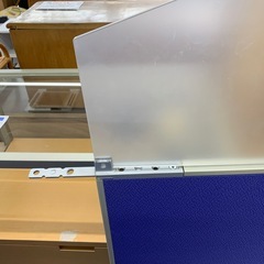【ジモティー割引で最大15％OFF⭐️】2連パーテーション 青の画像