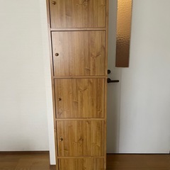 扉付き収納棚