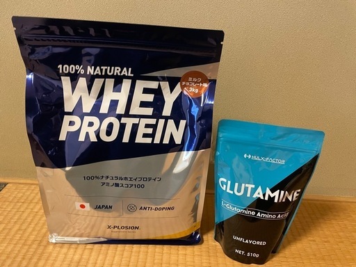 プロテイン3kg & グルタミン510g