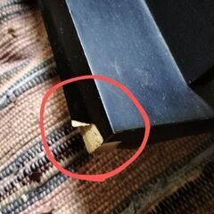 タンスの上に置く半円形の鏡の画像
