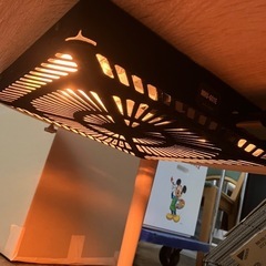 I2502-044 ユアサプライムス リビングコタツ Nポルト R80B NA 2020年製　リモコン黄ばみあり 動作確認済み 温かさ調節可能の画像