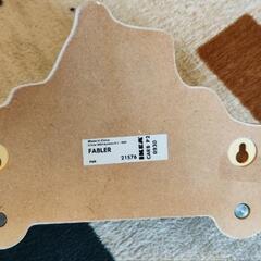 IKEA　壁付けフック2個セットの画像