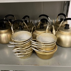 韓国　マッコリ　やかん　韓国料理屋