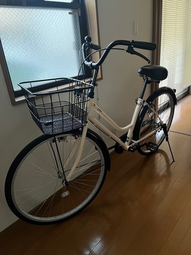 ほぼ新品！自転車オシャレなCreamブランドです！