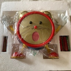  希少品 未使用めざましくん時計の画像