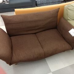 ☆ジモティ割あり☆ ソファ 茶 H60×D75×W180 クリーニング済み OJ7903 (リユースのサカイ太田) 西小泉のソファ《2人掛けソファ 》の中古あげます・譲ります｜ジモティーで不用品の処分