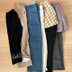 女の子用服　120から130センチ　長ズボン