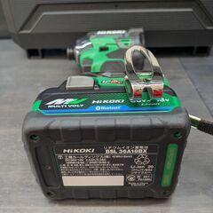 【未使用品】HIKOKI　コードレスインパクトドライバセット品　WH36DD　２XHLSZ【ハンズクラフト熊本けやき通り店】【引き取り限定】の画像
