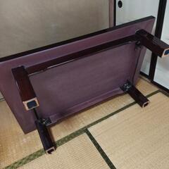 75×120 木製ローテーブル 座卓 の画像