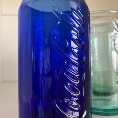 コカコーラロゴ入りグラスの画像
