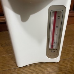 新品　タイガー魔法瓶 PDR-G300(WU) WHITE 電動ポット　キャンプの画像