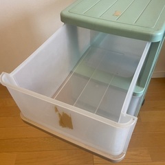 【お渡し先決定】3段収納ケース　キャスター付き　引き出しの画像