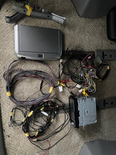 ✨️カロッツェリアフルセグナビ フリップダウンモニター バックカメラセット