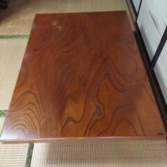 76×105㎝木製座卓の画像