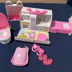 （お取引き中）人形用ベビーカー メルちゃんの画像