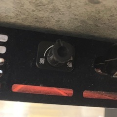 Y2502-046 ニトリ こたつ SFT2-75BK 動作確認済み 強弱調節可能 2007年製 キズありの画像