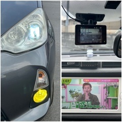アクア G ハイブリッド トヨタ AQUA 82000km 車検令和7年6月  スマートキー バックカメラの画像