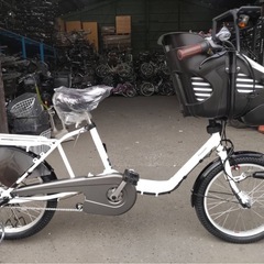 試乗🉑新車仕上げ⭐️中古子供乗せ電動自転車ギュット前乗せ