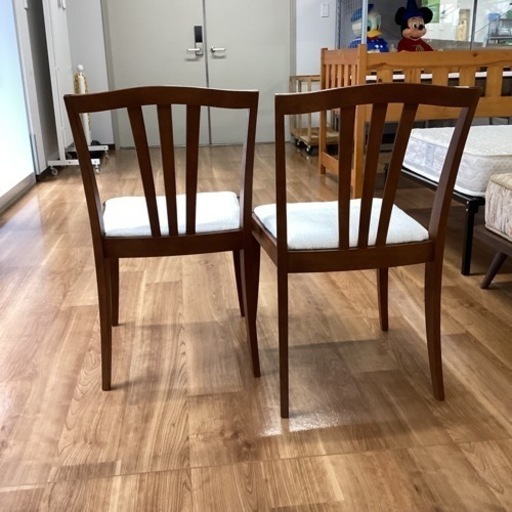 椅子2脚セット【町田市再生家具】　243013