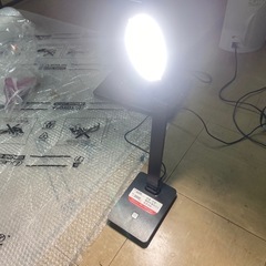 美品 LEDデスクライト （黒） DS-LS24DSM/K-K ...