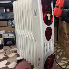 オイルヒーター　1000 600 400w アロマオイル　乾燥防止機能