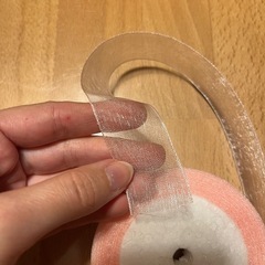 透け感リボン 4個セットの画像
