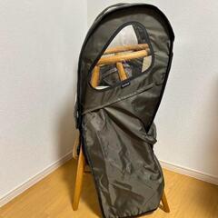 自転車子乗せ（フロント後付）　雨除けカバー　の画像