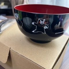 くまもんのお椀2個セットの画像