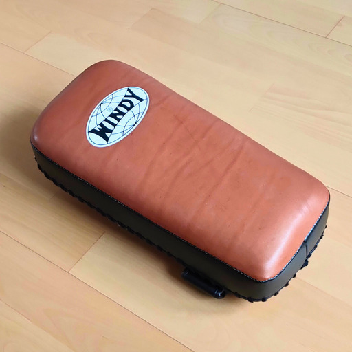 WINDY キックミット KP-6 本革 ムエタイ キックボクシング