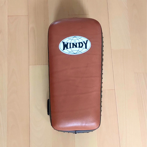 WINDY キックミット KP-6 本革 ムエタイ キックボクシング