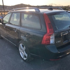 VOLVO  V50 CLASSIC H23年式   車検無し  ブラック  走行距離98,700km   すり傷有  要修理の画像