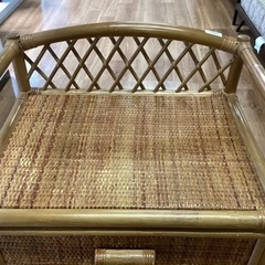 ラタンチェスト【町田市再生家具】　243015の画像