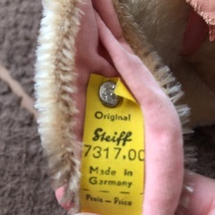 シュタイフ　ぬいぐるみ　　美品の画像