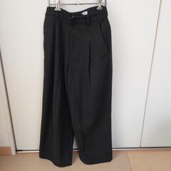 (取引中)ブラッシュドジャージーワイドパンツ1