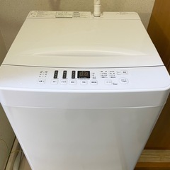 【取引き中】2022年製amadana 縦型洗濯機5.5kg美品