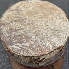 太鼓　ジャンベ　木彫りの画像